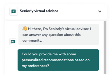 Seniorly virtual advisor